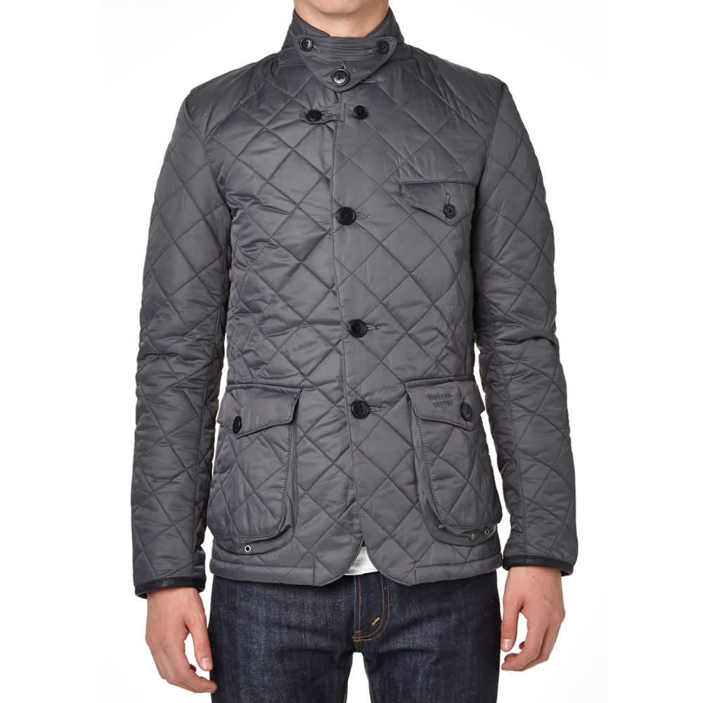 Barbour Dept. (B) Beacon Sports Quilt Graphite | END. (UK)