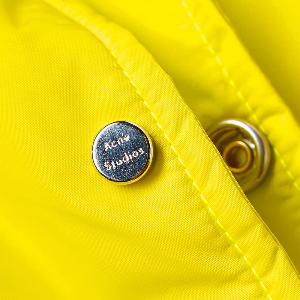 Acne Studios Tony Face Jacket Acid Yellow END. (AU)