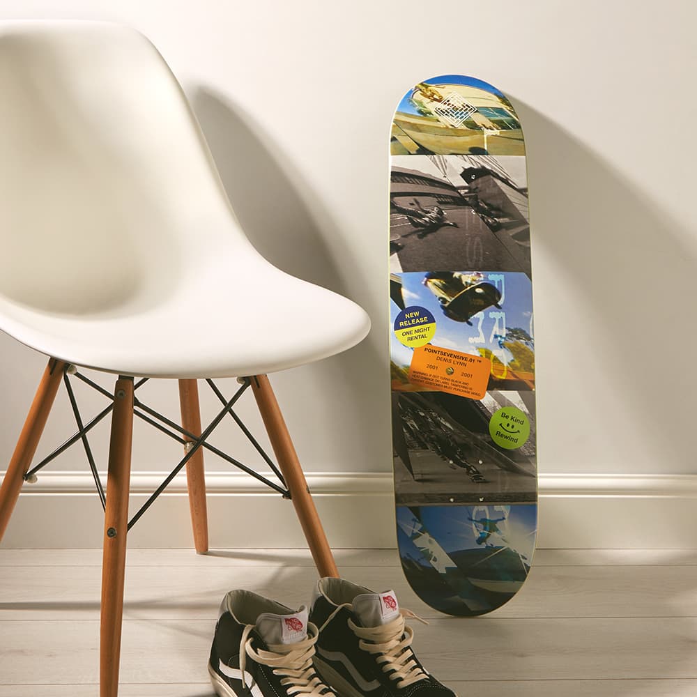 The National Skateboard Co. High Concave 8.125" Denis Lynn Skateboard