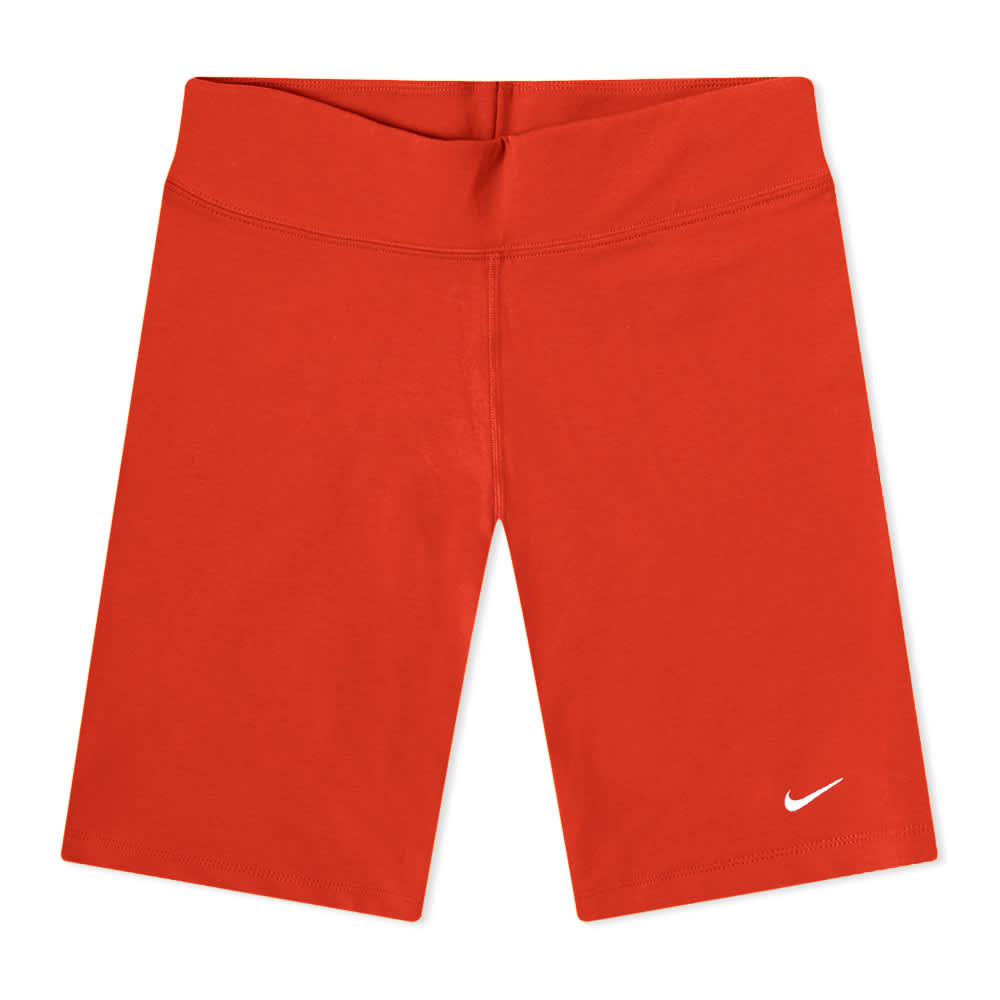Nike orange biker shorts clearance
