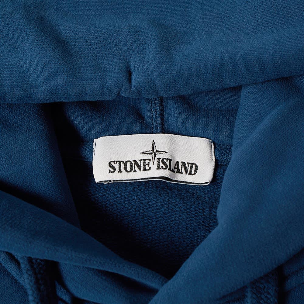 stone island avio blue sweatshirt