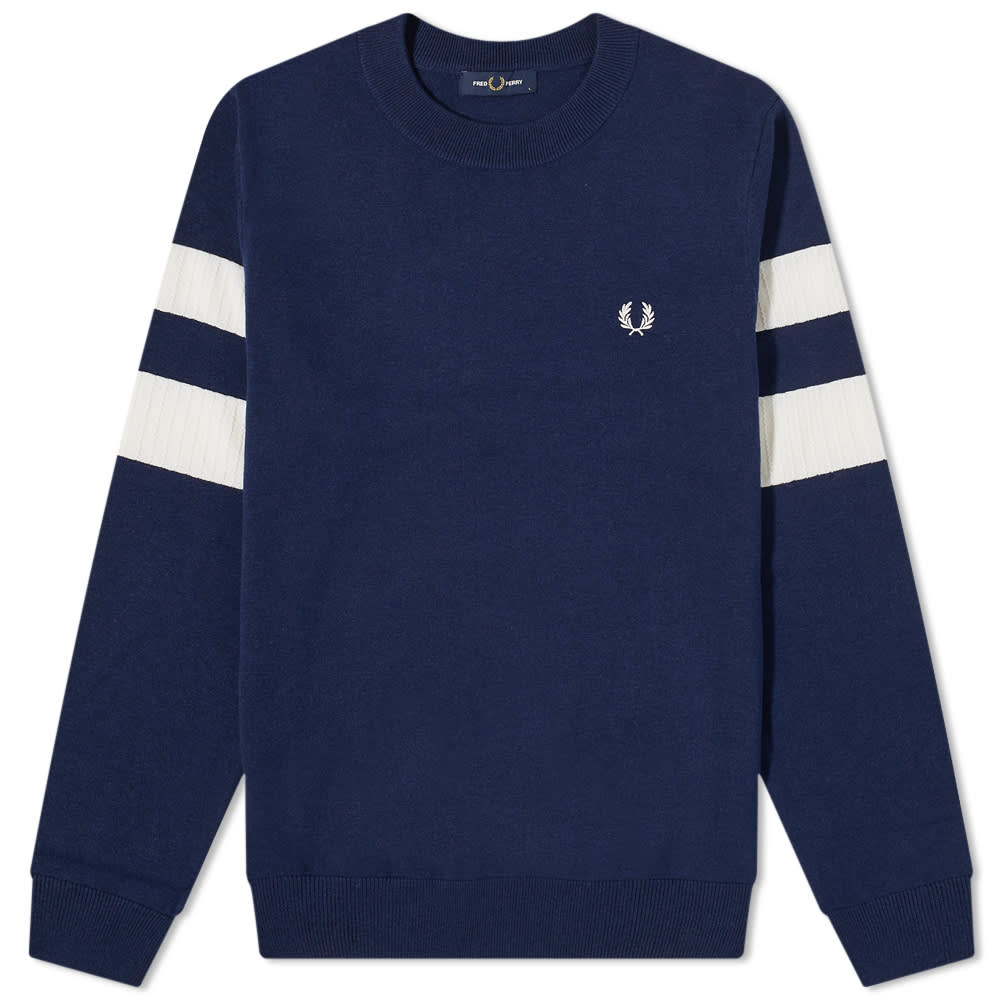 fred perry crew neck sweat
