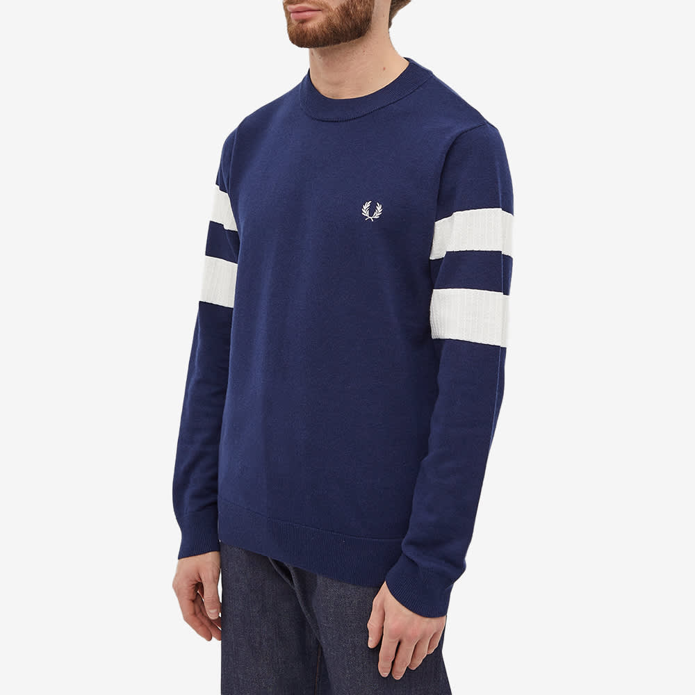 fred perry crew neck sweat