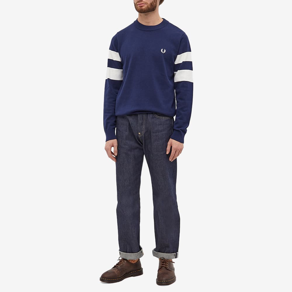 fred perry crew neck sweat