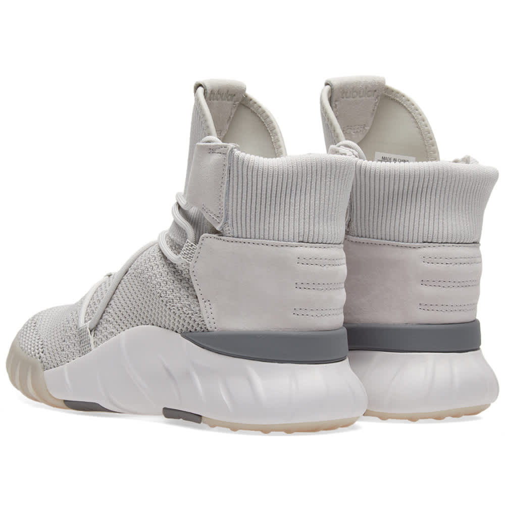 tubular x grey white