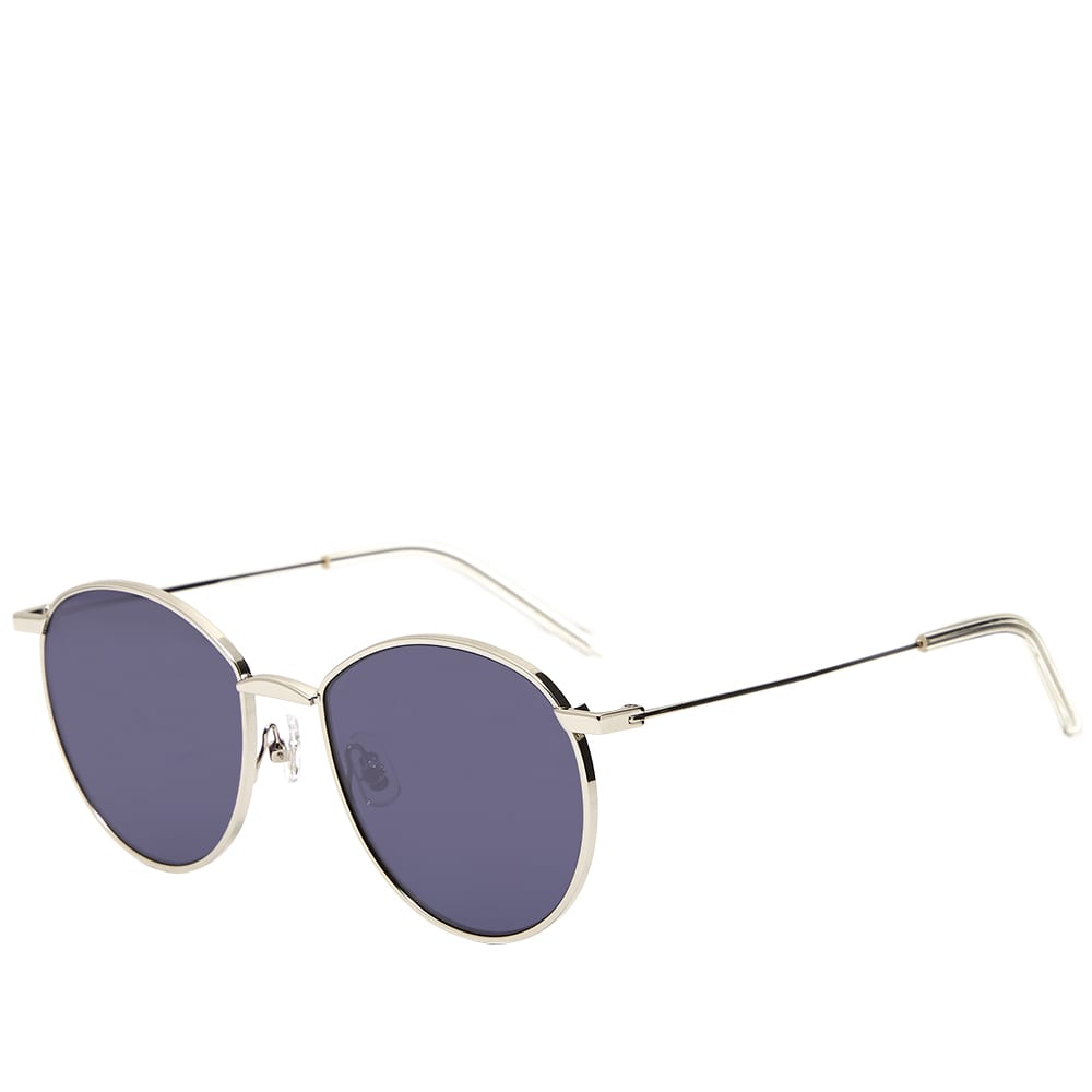 Gentle Monster Baguette Sunglasses Silver & Blue END. (UK)
