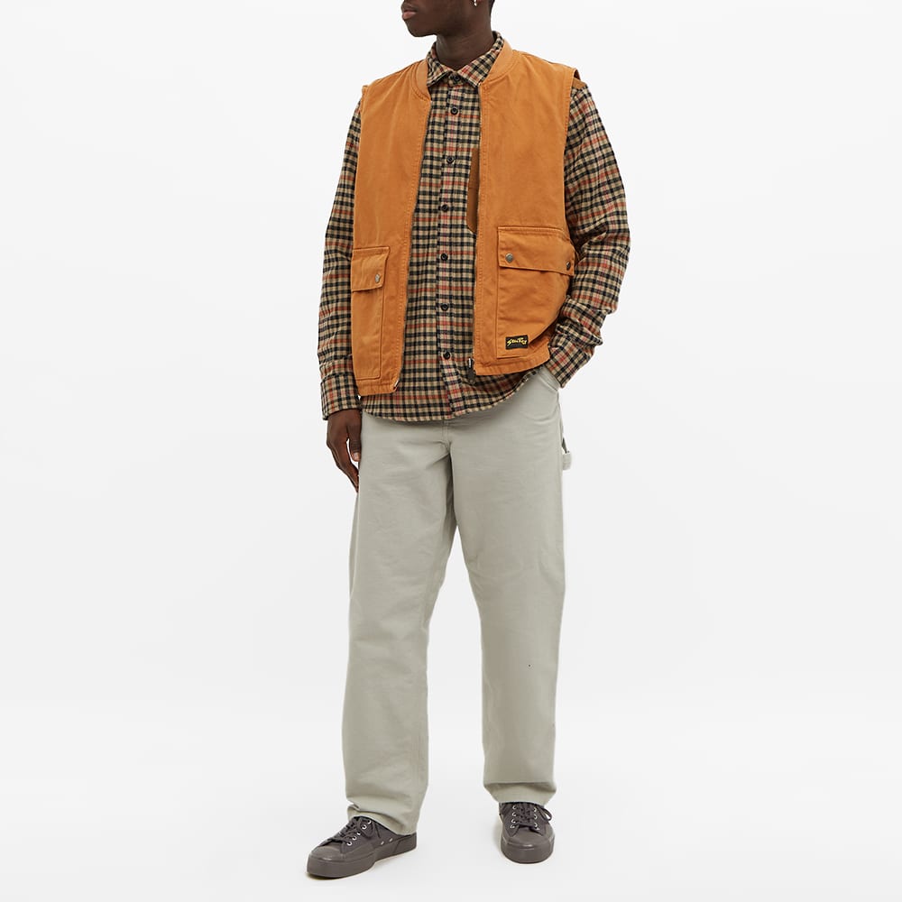 Stan Ray Works Vest Brown Duck END. (KR)