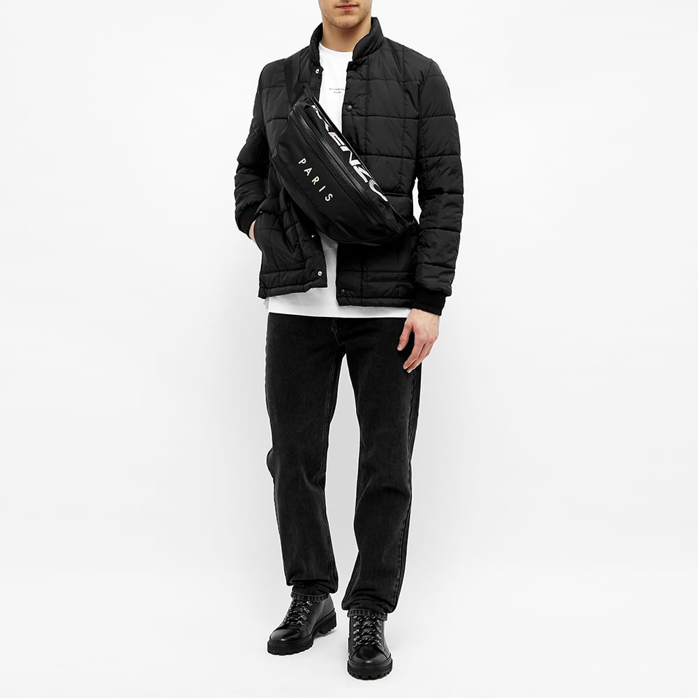 Kenzo Large Paris Sport Logo Waist Bag Black & Multi END. (SG)