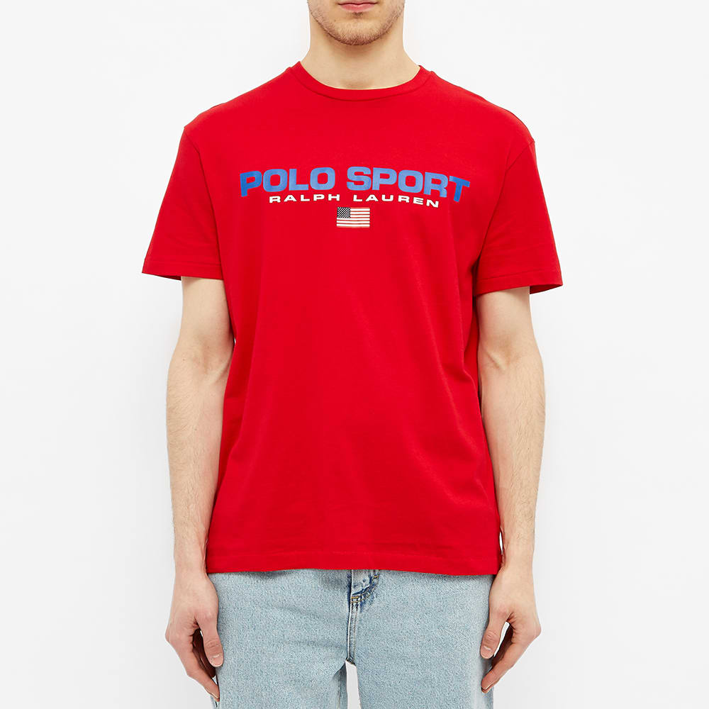 Polo Ralph Lauren Polo Sport Tee Red END.