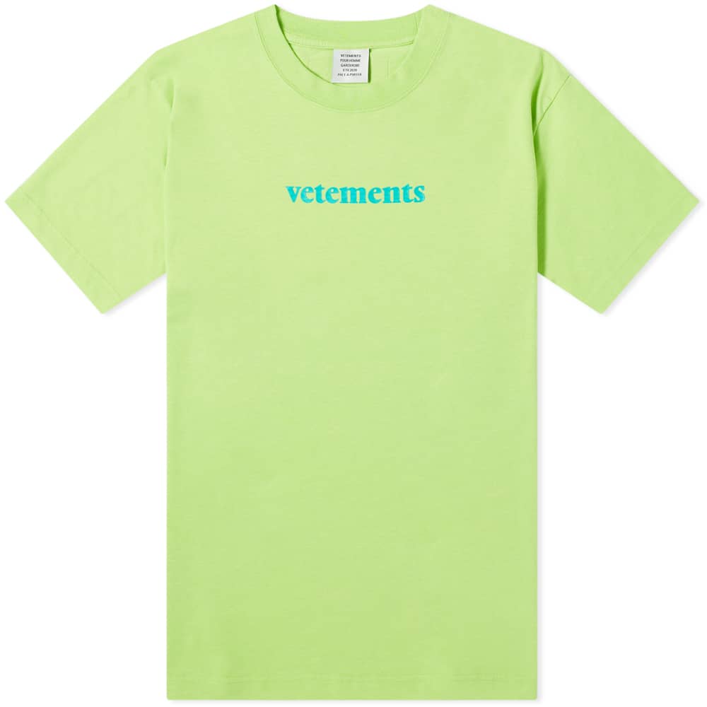 VETEMENTS Logo Tee