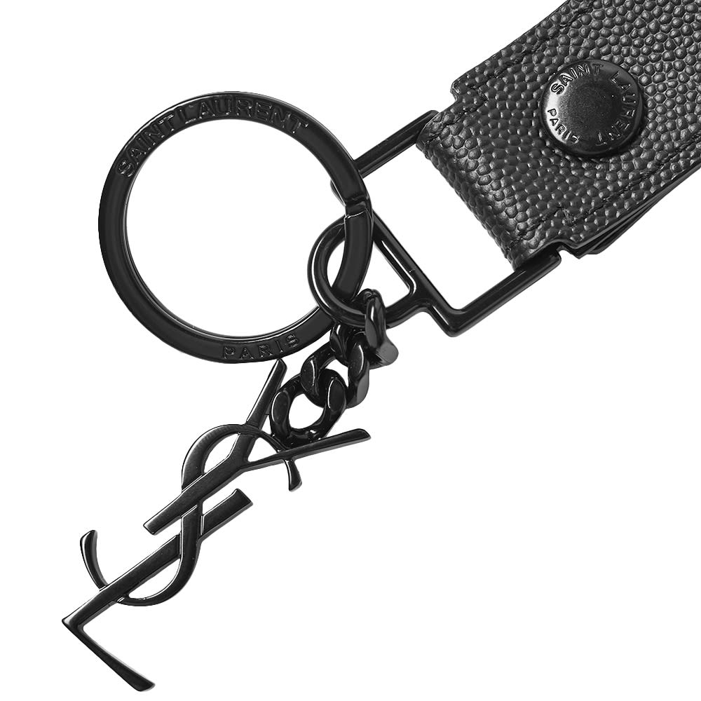 Ysl Monogram Clutch Wristlet Keychain