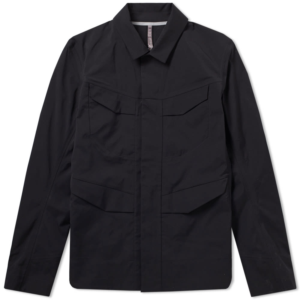 veilance field overshirt black end slick by design stud fee 2018