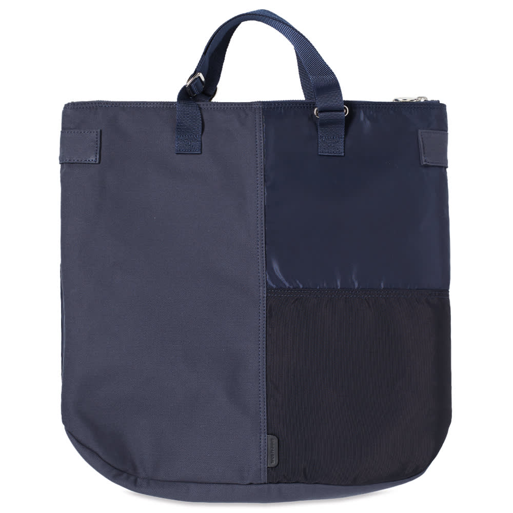Nanamica Helmet Bag Navy & Dark Navy END. (TW)
