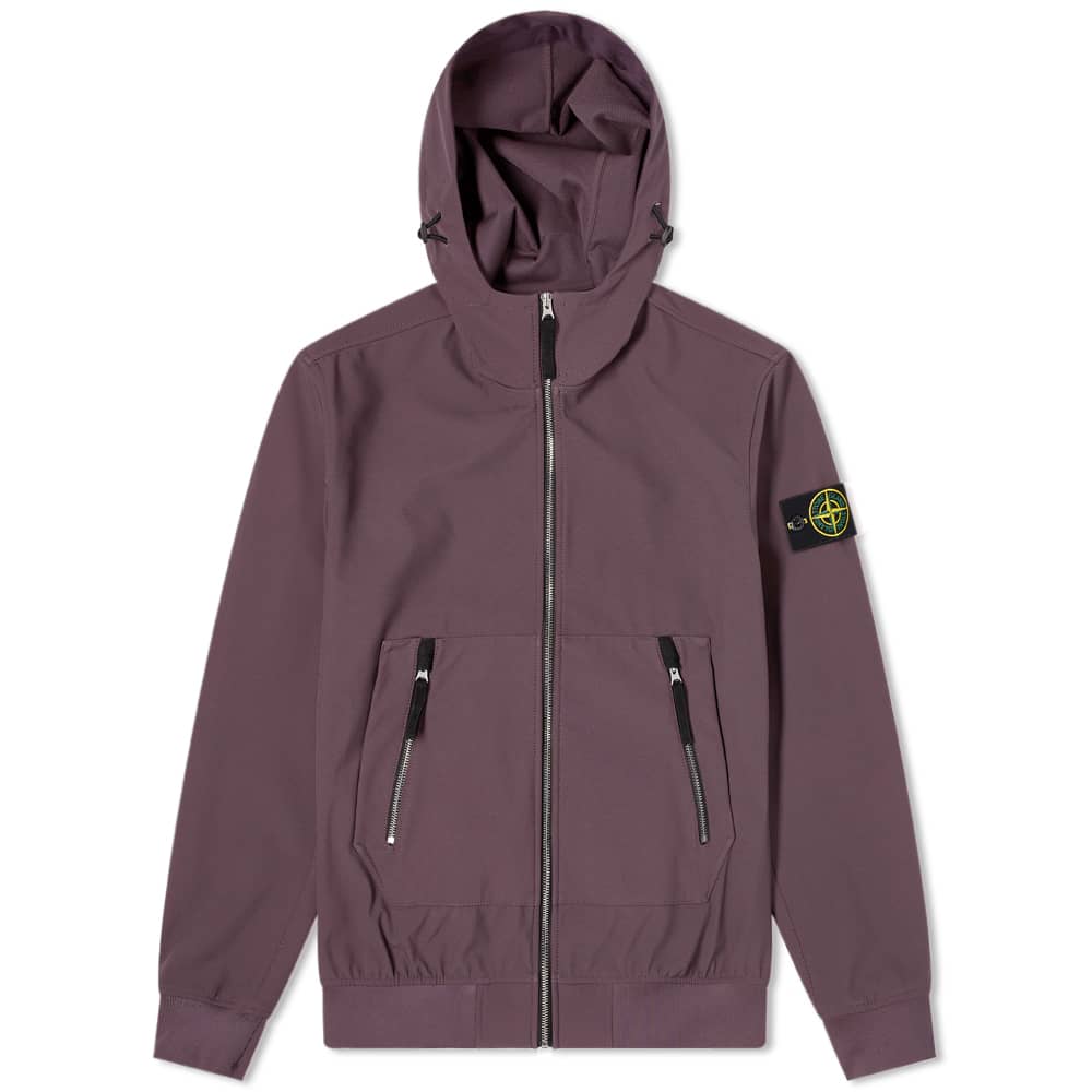 stone island soft shell pink