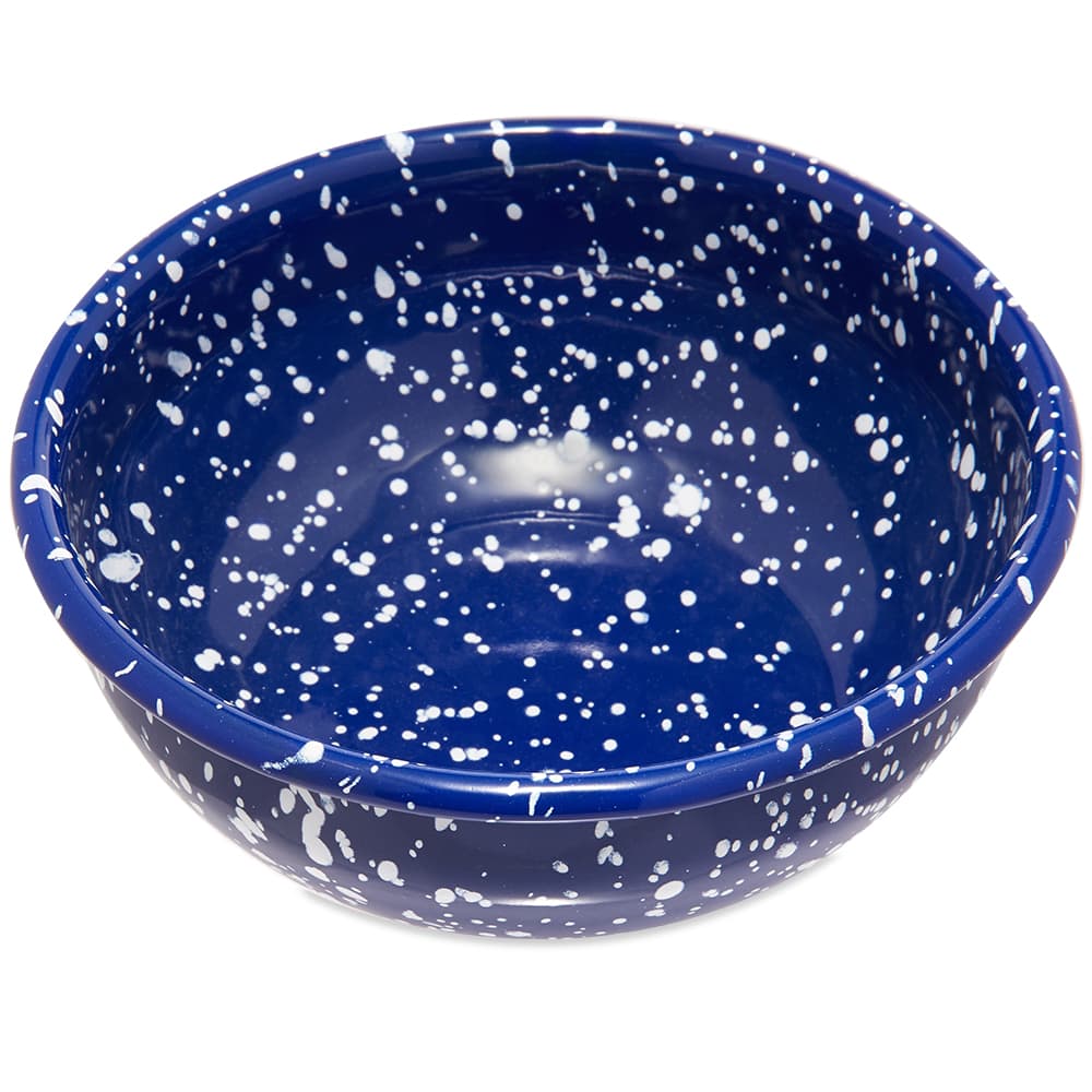 HAY Enamel Bowl Medium Speckle Blue END. (UK)