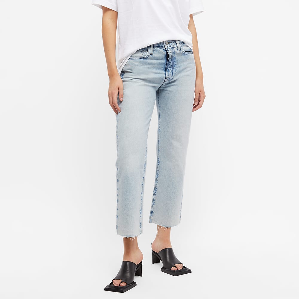 Frame Le Jane Crop Straight Leg Jeans Luster END. (Global)