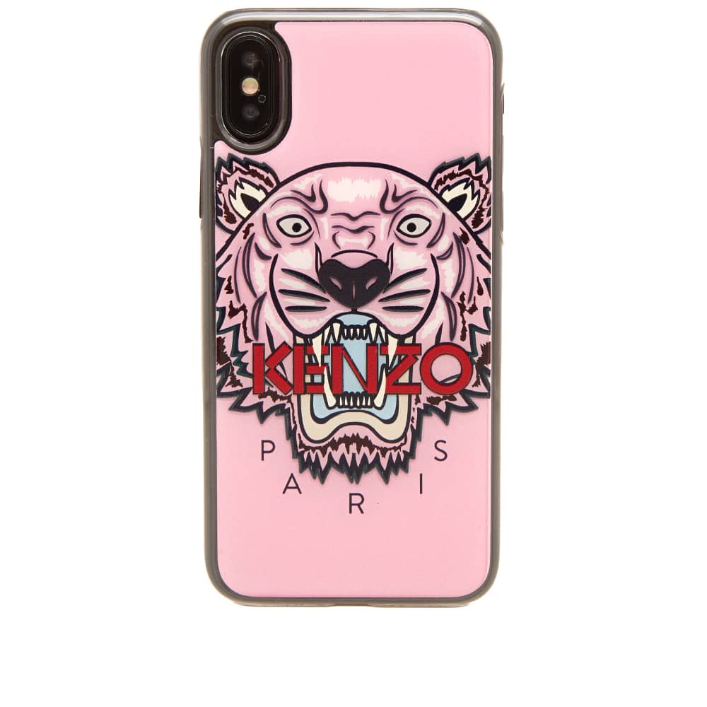 Kenzo Silicone Tiger iPhone X Case Pink END. (US)