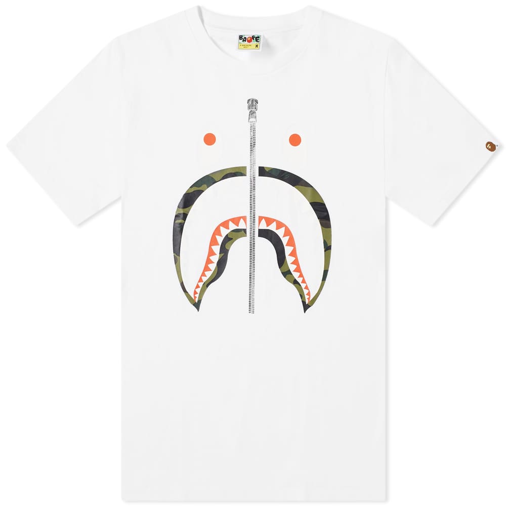 Bape camo shark tee Clearance