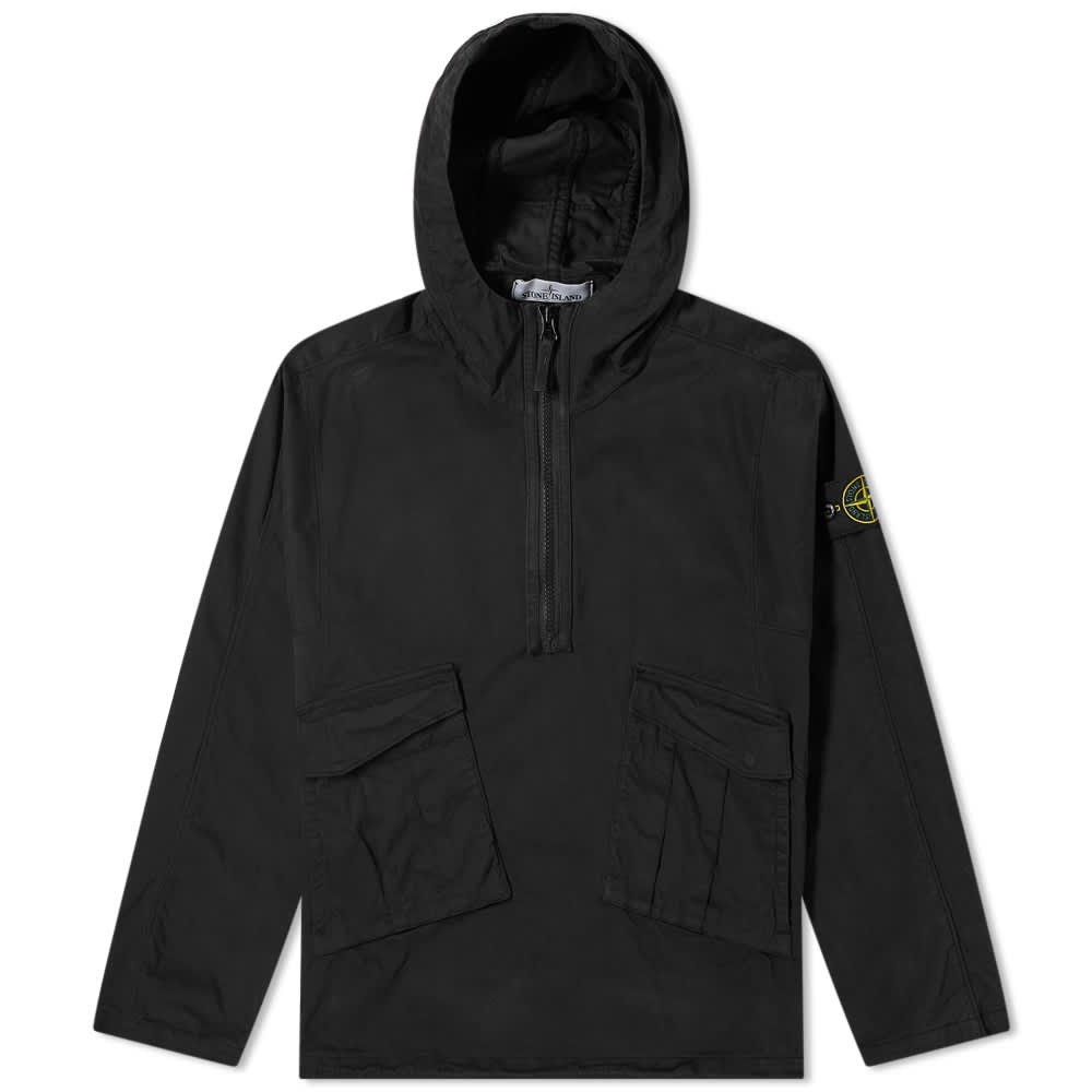 quarter zip stone island