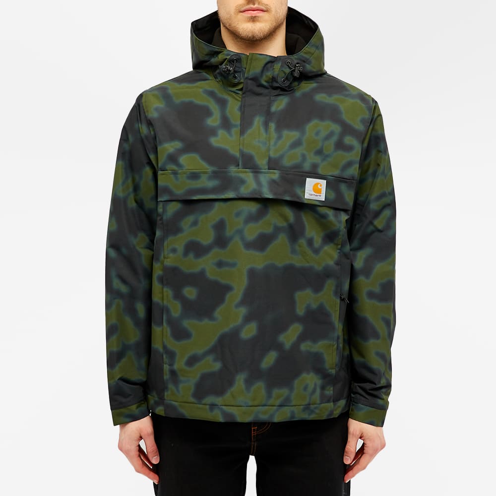carhartt wip camo fleece jacket