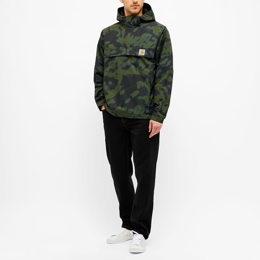 carhartt wip camo fleece jacket