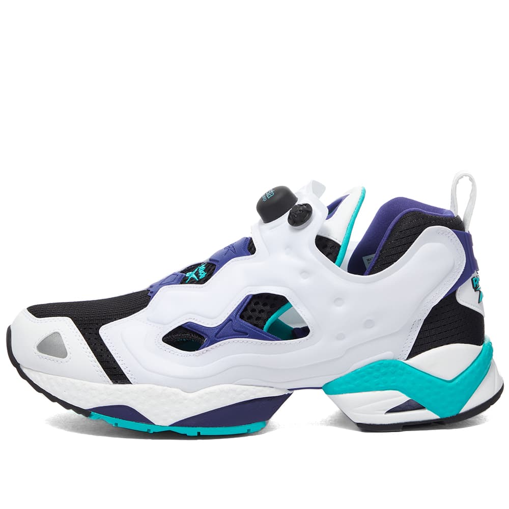 Reebok Instapump Fury 95 Black, Teal & Purple | END. (UK)