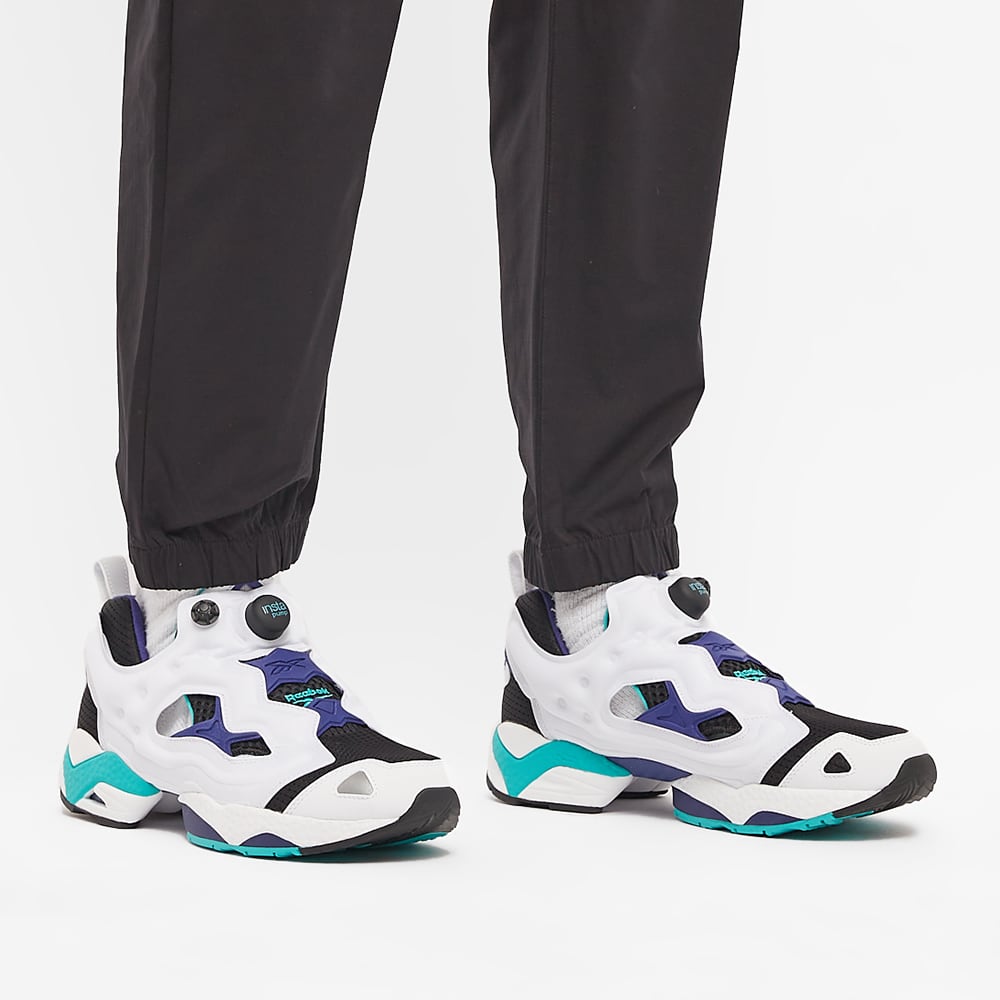 Reebok Instapump Fury 95 Black, Teal & Purple | END. (US)