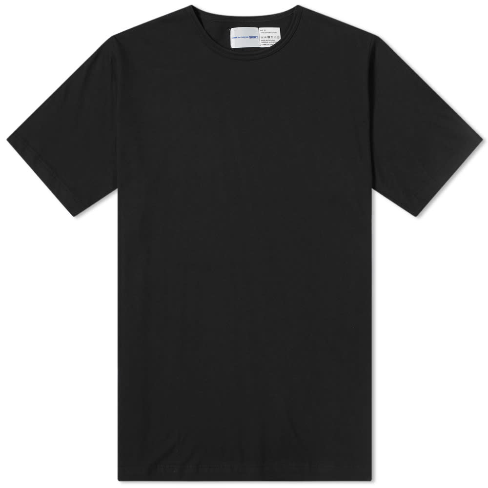 Comme des Garcons SHIRT x Sunspel Crew Tee Black | END. (US)