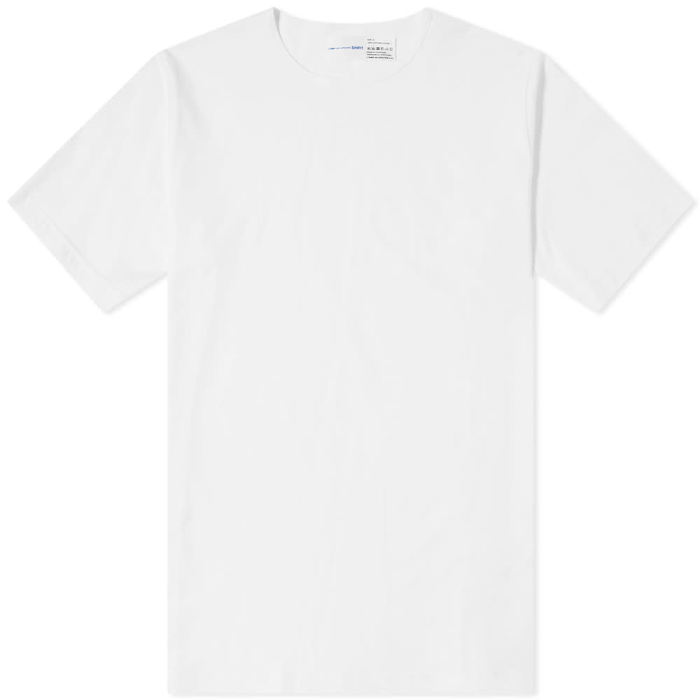 comme des garcons shirt sunspel