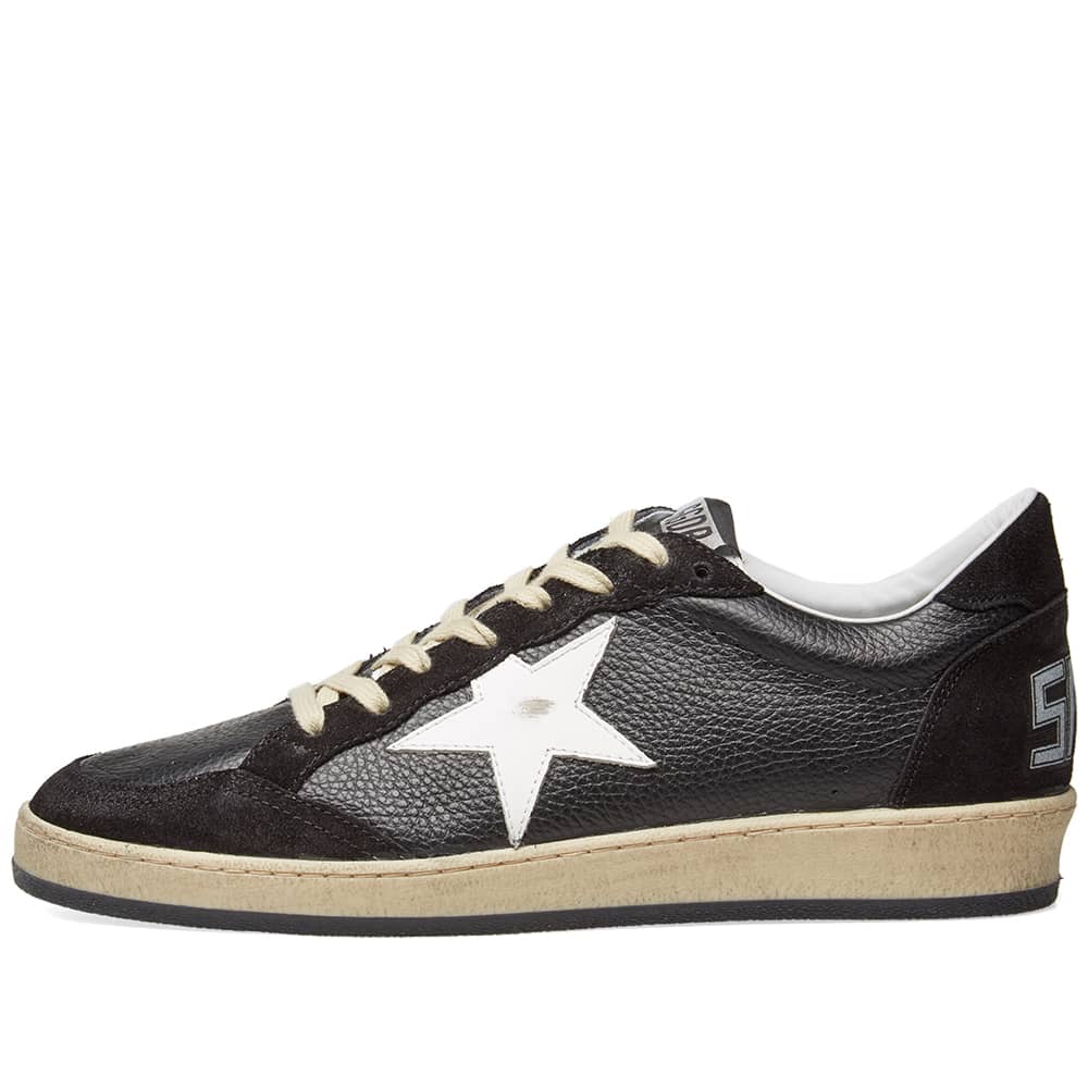 Golden Goose Deluxe Brand Ball Star Sneaker Black & White | END. (ES)