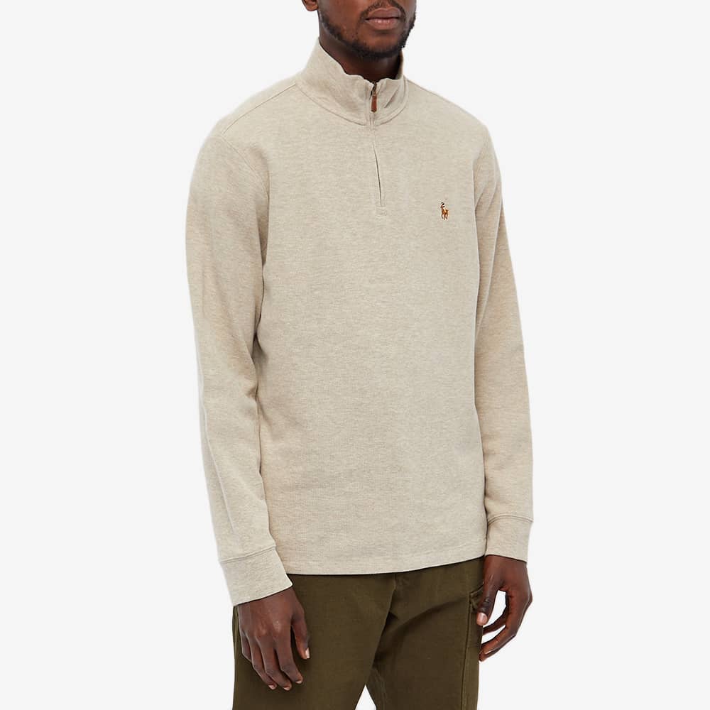 Polo quarter zip fleece clearance