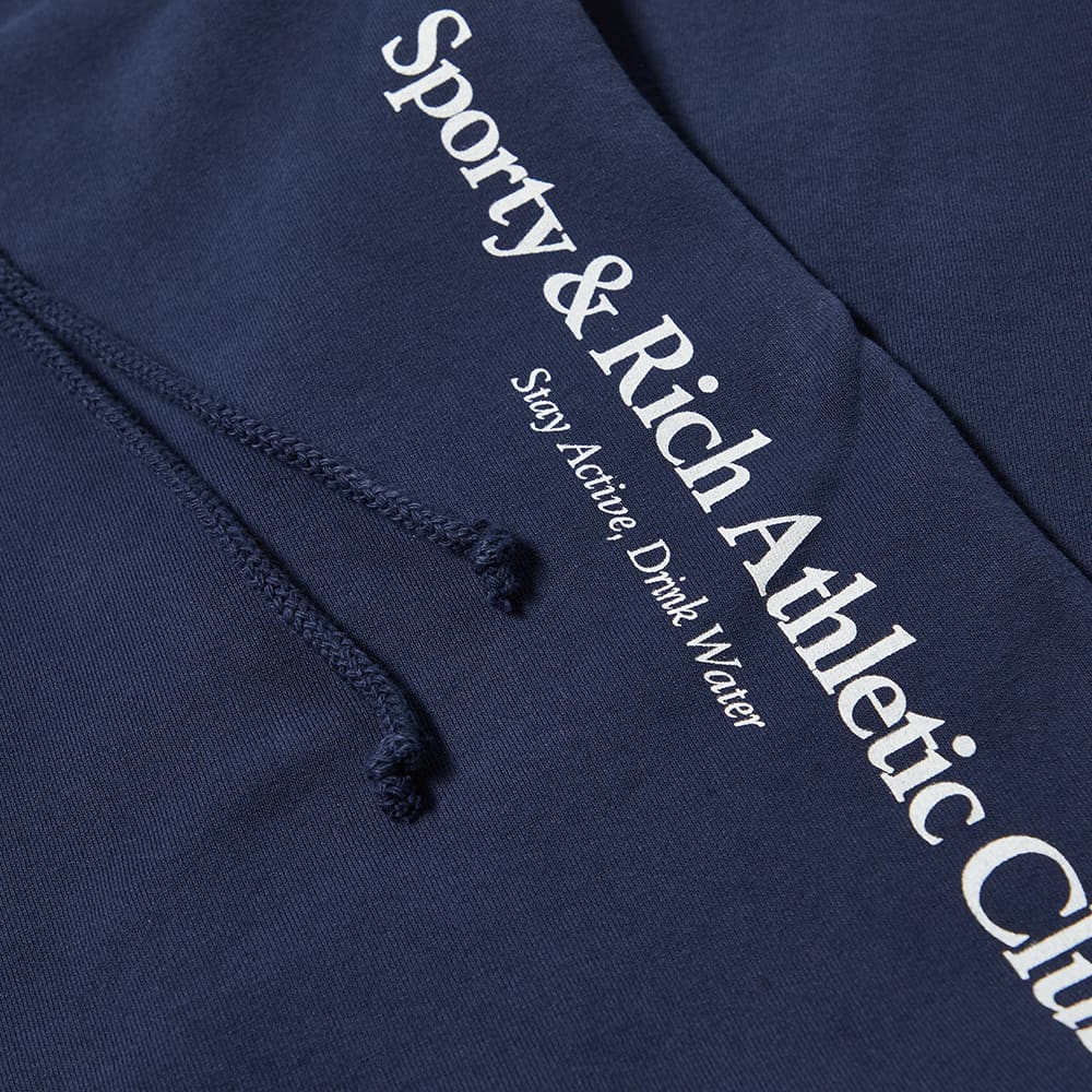 Sporty & Rich Athletic Club Sweat Pant Navy & White END.