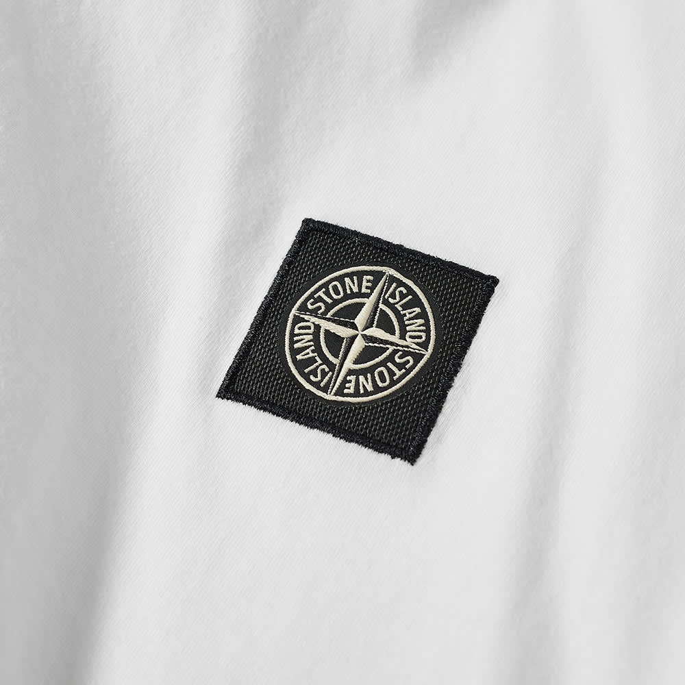 Stone Island Patch Logo Tee White | END. (US)