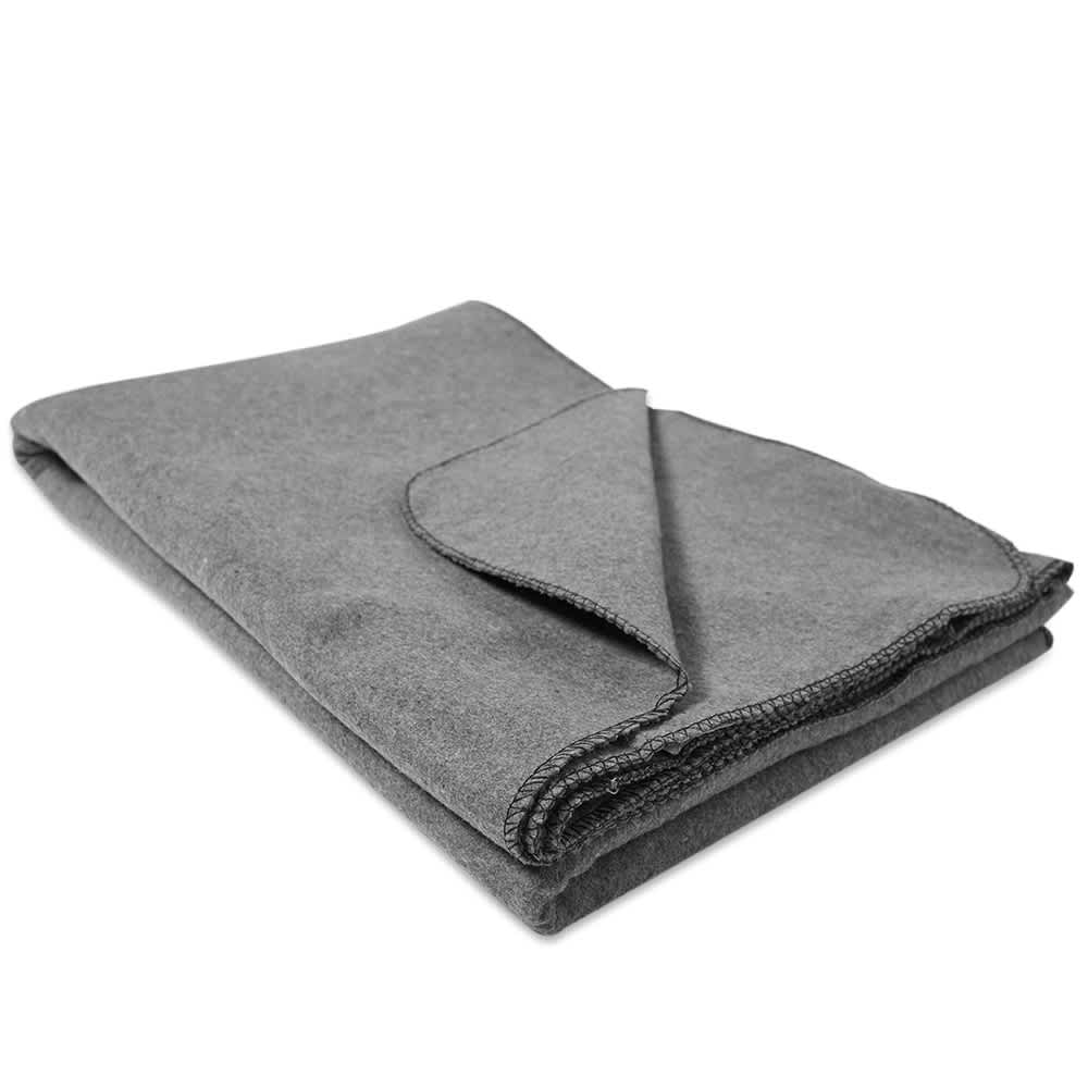 Puebco Recycled Wool & Cotton Felted Blanket Grey END. (AU)