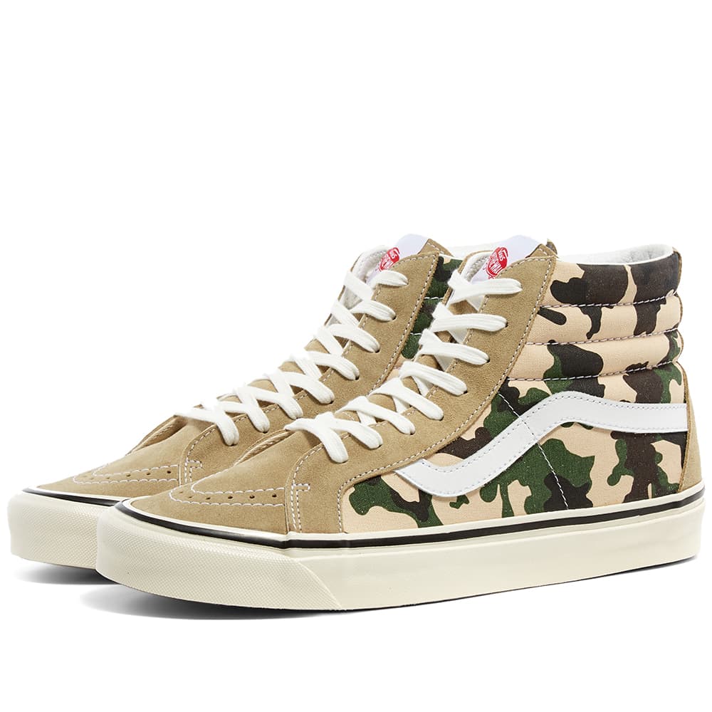 Vans UA Sk8-Hi 38 DX Khaki & Camo | END. (UK)