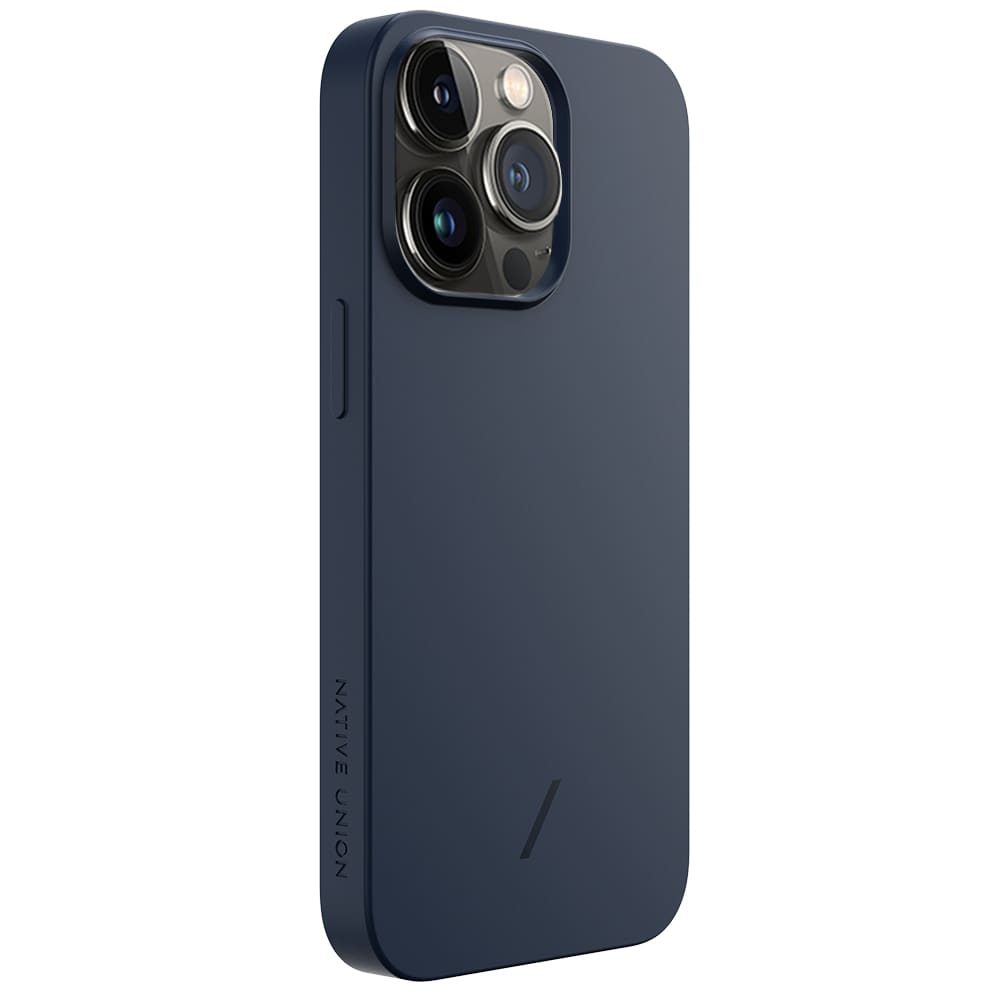Native Union Clic Pop Magnetic iPhone 13 Pro Case Navy | END.