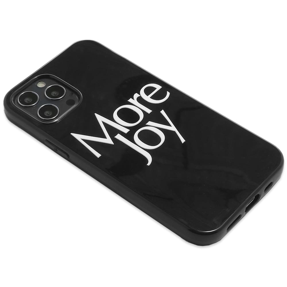More Joy iPhone 12 Case Black END.
