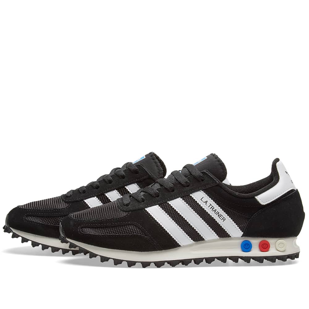 Adidas LA Trainer Black & White | END. (US)