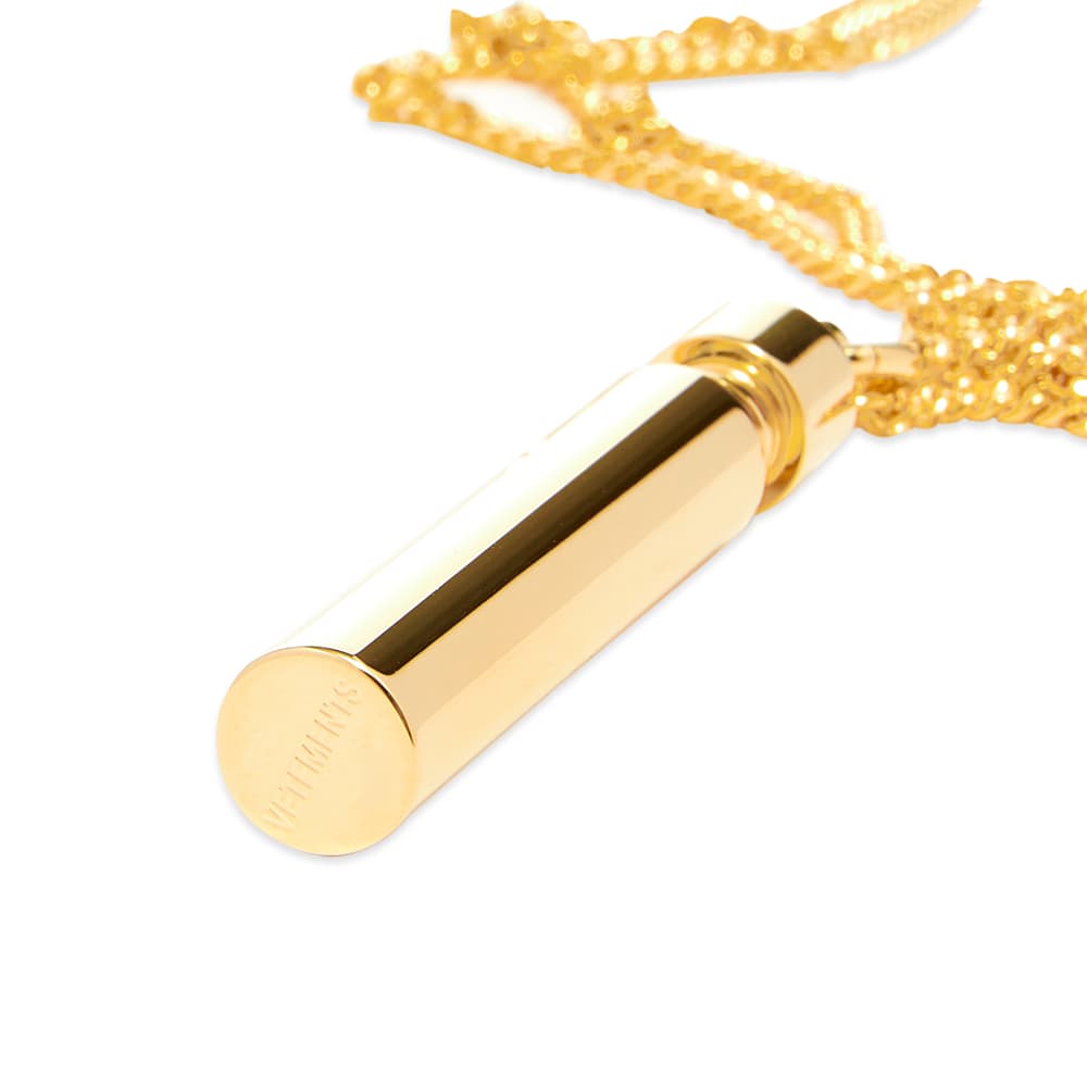 VETEMENTS Snuff Necklace Gold END. (HK)