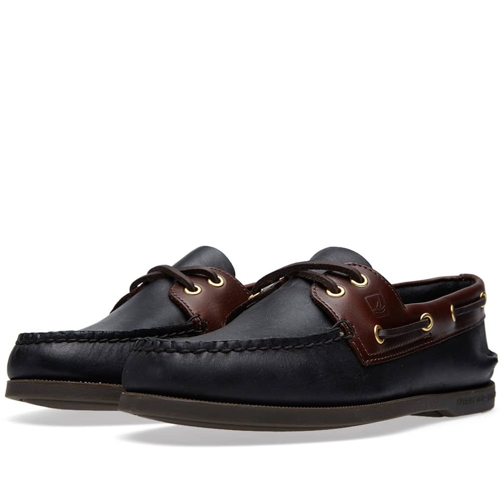 sperry black amaretto