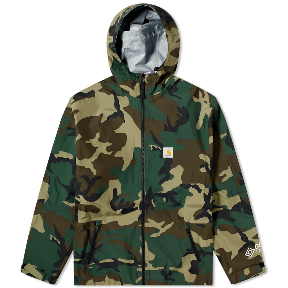 Carhartt WIP GoreTex Point Jacket Camo Laurel END. (US)