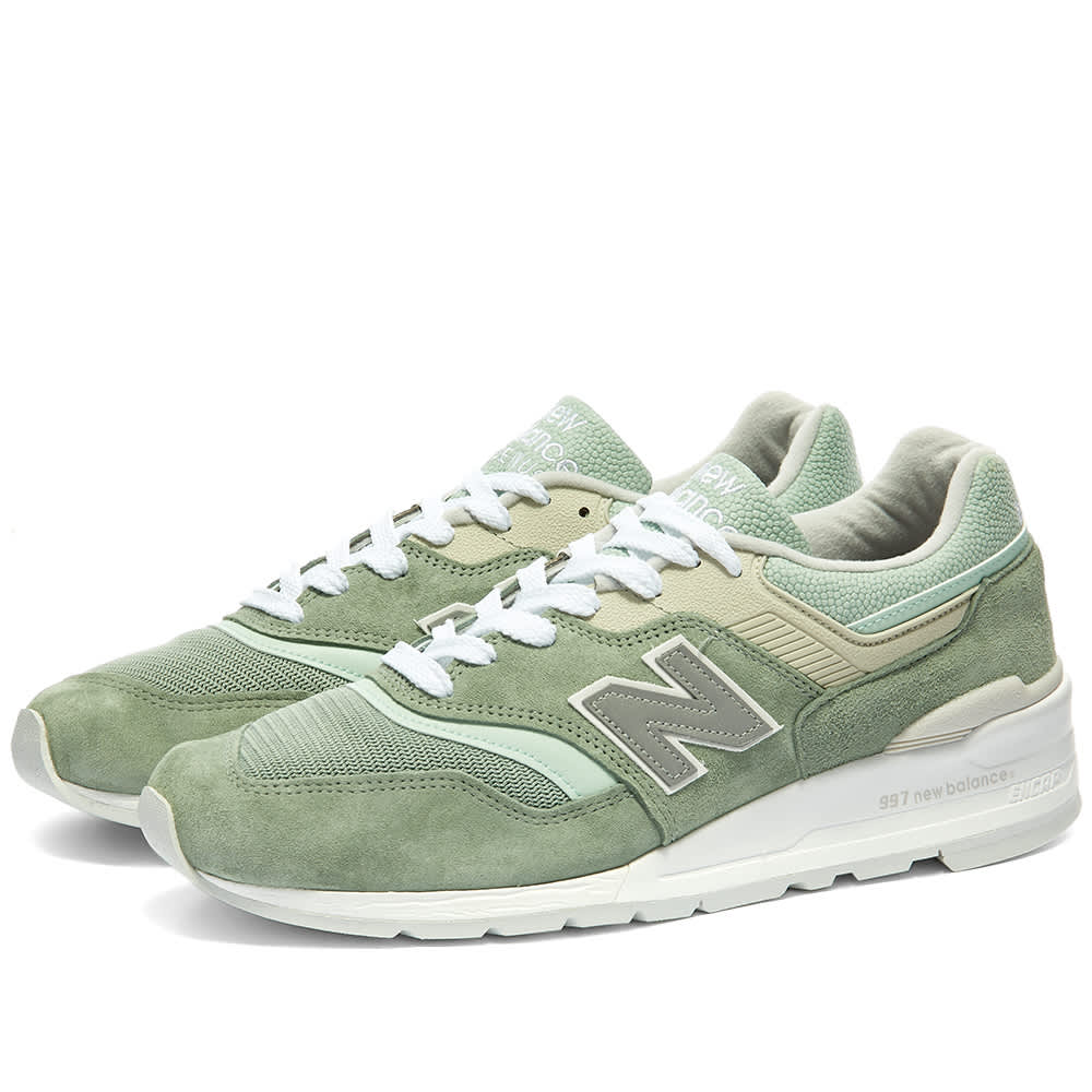 New Balance M997SOB - Made in the USA 'Less Is More' Mint | END.