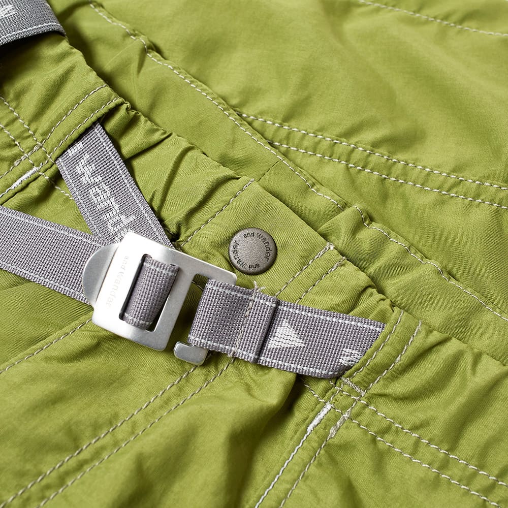 And Wander Nylon Climbing Short Khaki END. (UK)