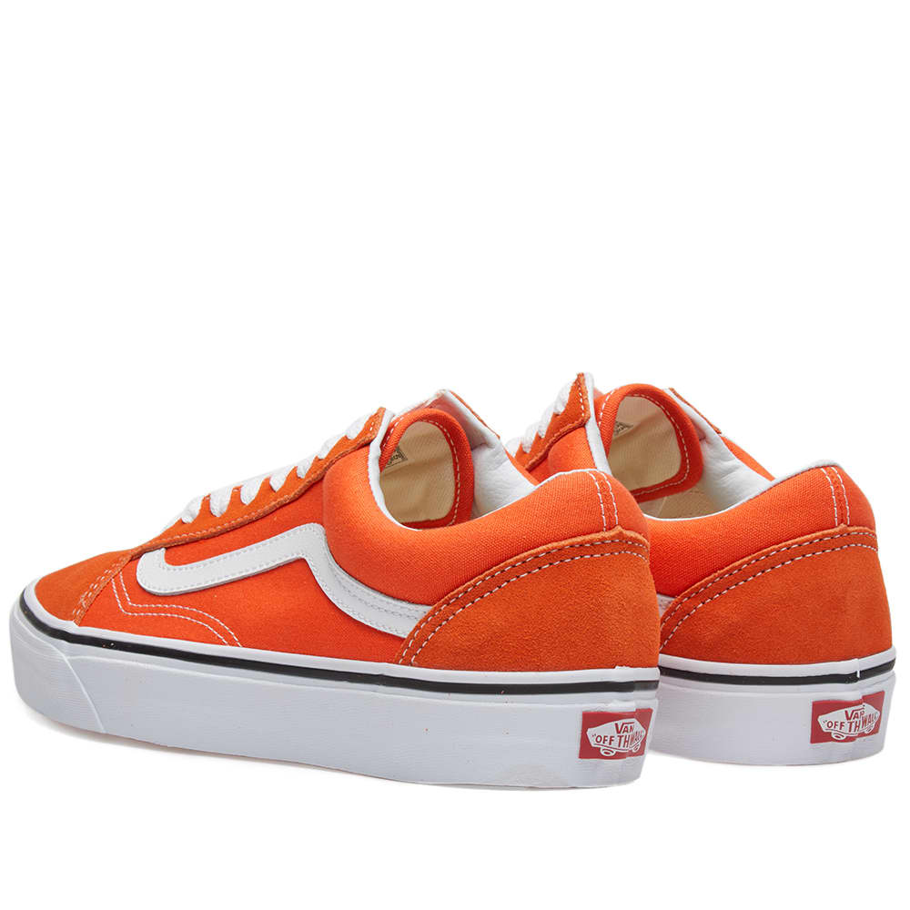 Flame vans white