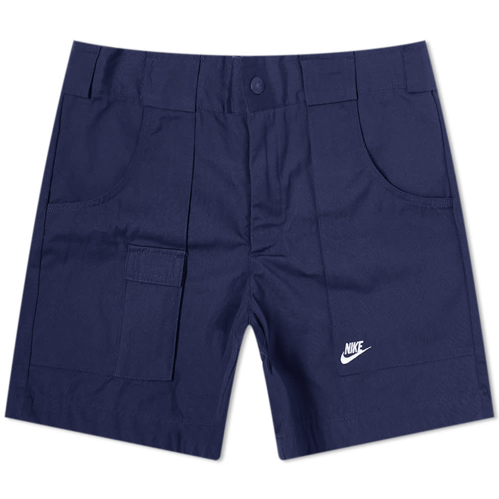 Navy blue nike woven shorts clearance