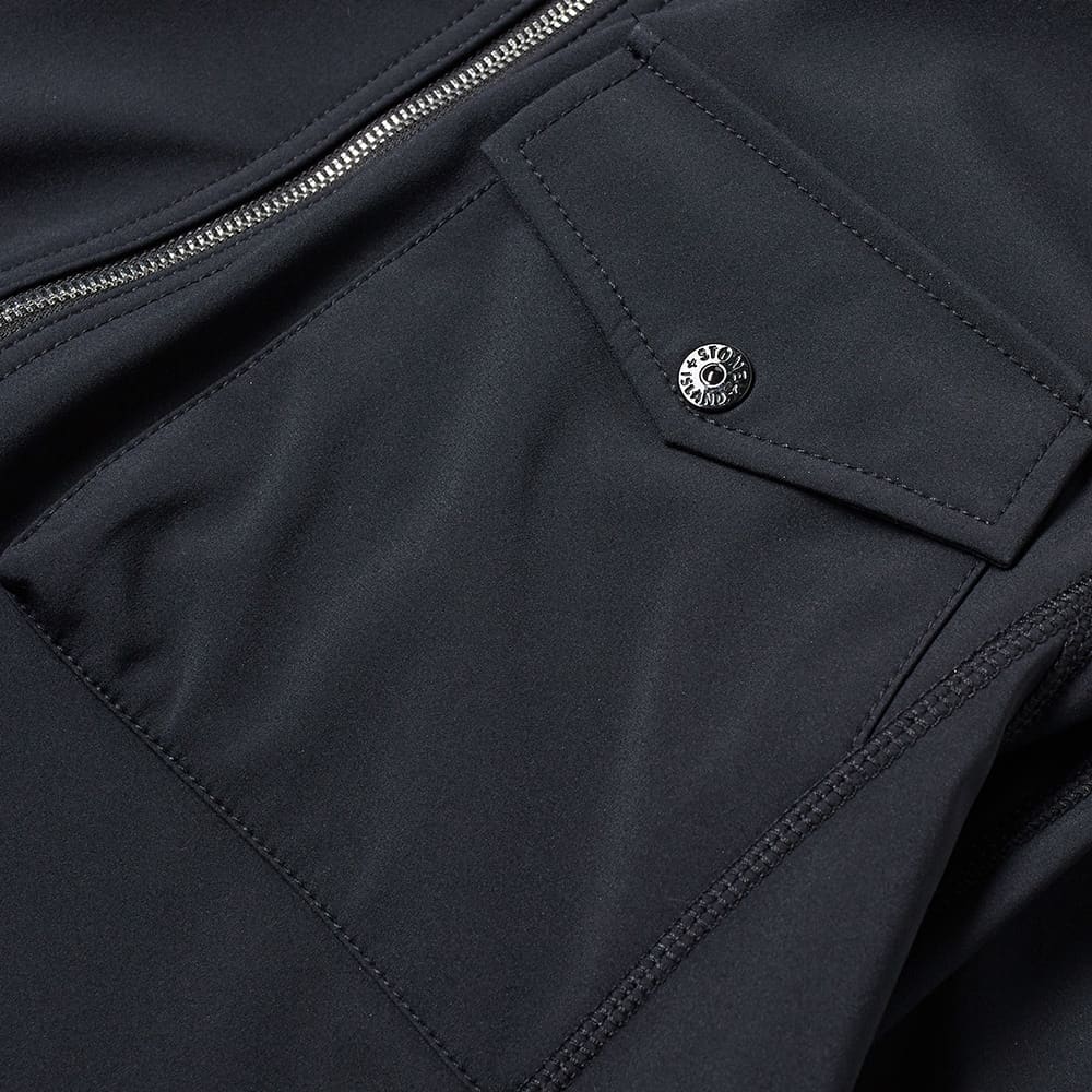 soft shell r hooded jacket black
