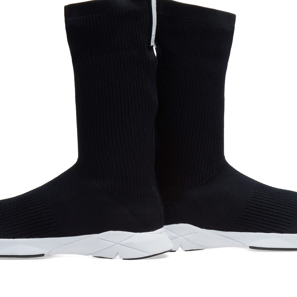 reebok sock runner black