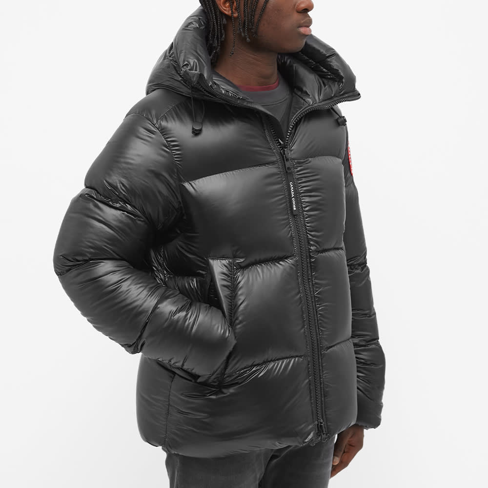 black canada goose puffer jacket