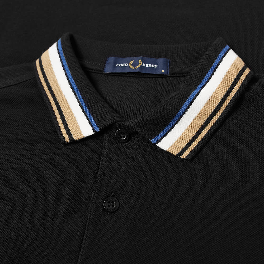 fred perry small collar