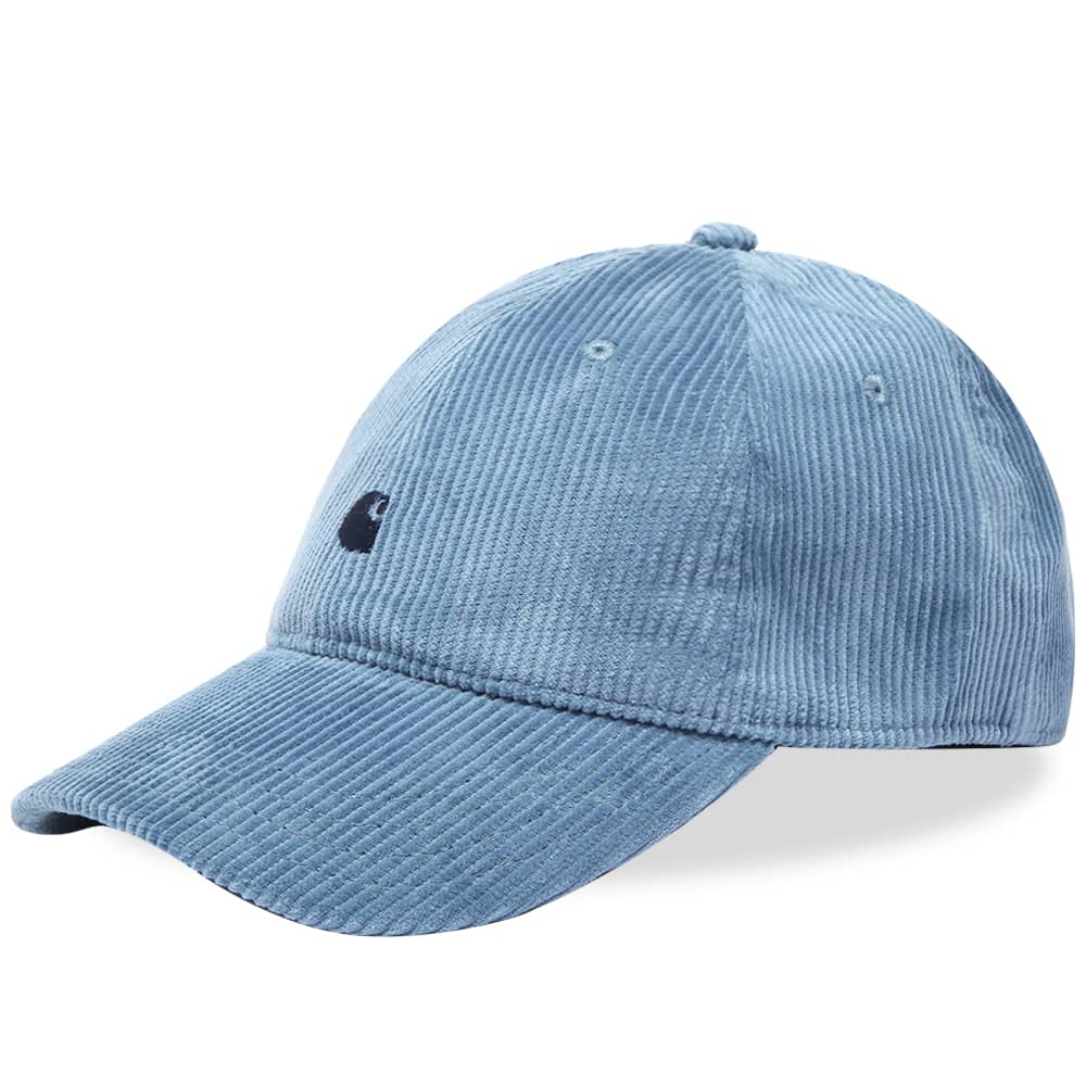 Carhartt WIP Harlem Cord Cap Cold Blue & Dark Navy END. (Global)